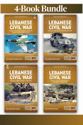 Lebanese Civil War Volumes 1-4