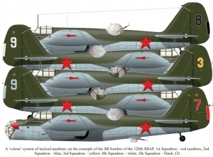 Camouflage, Insignia and Tactical Markings of the Aircraft of the Red Army Air Force in 1941 Volume 2 - click to enlarge Camouflage, Insignia and Tactical Markings of the Aircraft of the Red Army Air Force in 1941 Volume 2