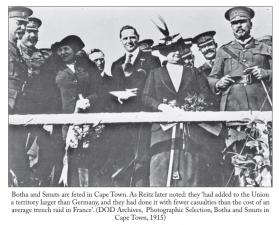 Botha, Smuts and the Great War - click to enlarge Botha, Smuts and the Great War