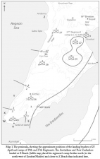 The Landing in the Dawn : Dissecting a Legend - The Landing at ANZAC, Gallipoli, 25 April 1915 - click to enlarge The Landing in the Dawn : Dissecting a Legend - The Landing at ANZAC, Gallipoli, 25 April 1915