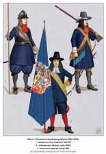 Wars and Soldiers in the Early Reign of Louis XIV Volume 7 Part 1 : Armies of the German States 1655-1690 - click to enlarge Wars and Soldiers in the Early Reign of Louis XIV Volume 7 Part 1 : Armies of the German States 1655-1690