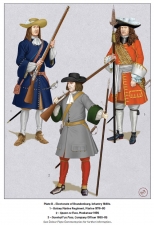 Wars and Soldiers in the Early Reign of Louis XIV Volume 7 Part 1 : Armies of the German States 1655-1690 - click to enlarge Wars and Soldiers in the Early Reign of Louis XIV Volume 7 Part 1 : Armies of the German States 1655-1690