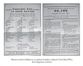 Battlefield Rations : The Food Given to the British Soldier for Marching and Fighting 1900-2011 - click to enlarge Battlefield Rations : The Food Given to the British Soldier for Marching and Fighting 1900-2011