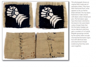 Camouflaged Fist : Camouflage Smocks used by the Infantry Brigades of 6th Armoured Division in Italy 1944 - click to enlarge Camouflaged Fist : Camouflage Smocks used by the Infantry Brigades of 6th Armoured Division in Italy 1944