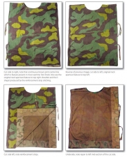Camouflaged Fist : Camouflage Smocks used by the Infantry Brigades of 6th Armoured Division in Italy 1944 - click to enlarge Camouflaged Fist : Camouflage Smocks used by the Infantry Brigades of 6th Armoured Division in Italy 1944