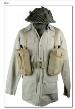 Camouflaged Fist : Camouflage Smocks used by the Infantry Brigades of 6th Armoured Division in Italy 1944 - click to enlarge Camouflaged Fist : Camouflage Smocks used by the Infantry Brigades of 6th Armoured Division in Italy 1944