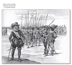 French Armies of the Thirty Years War 1618-48 - click to enlarge French Armies of the Thirty Years War 1618-48