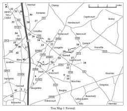 The Battle for the Wastelands : The British and Dominion Corps engagements in the Northern Devastated Zone: March 1917-September 1918 - click to enlarge The Battle for the Wastelands : The British and Dominion Corps engagements in the Northern Devastated Zone: March 1917-September 1918