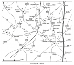 The Battle for the Wastelands : The British and Dominion Corps engagements in the Northern Devastated Zone: March 1917-September 1918 - click to enlarge The Battle for the Wastelands : The British and Dominion Corps engagements in the Northern Devastated Zone: March 1917-September 1918