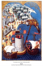 The Sieges of Rhodes 1480 and 1522 - click to enlarge The Sieges of Rhodes 1480 and 1522