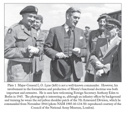 Monty's Functional Doctrine : Combined Arms Doctrine in British 21st Army Group in Northwest Europe 1944-45 - click to enlarge Monty's Functional Doctrine : Combined Arms Doctrine in British 21st Army Group in Northwest Europe 1944-45
