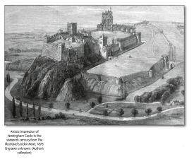 Royalist Newark, 1642-1646 : Sieges and Siege Works - click to enlarge Royalist Newark, 1642-1646 : Sieges and Siege Works