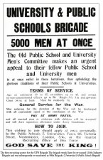Soldiers and Gentlemen : A History of the University and Public Schools Brigade of the Royal Fusiliers 1914-1918 - click to enlarge Soldiers and Gentlemen : A History of the University and Public Schools Brigade of the Royal Fusiliers 1914-1918