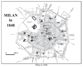 Radetzky's Marches : The Campaigns of 1848 and 1849 in Upper Italy - click to enlarge Radetzky's Marches : The Campaigns of 1848 and 1849 in Upper Italy