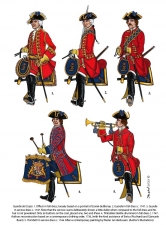 The Sardinian-Piedmontese Army in the War of the Austrian Succession 1740-1748 : Organisation, Uniforms & Equipment Including Flags, Standards & Guidons