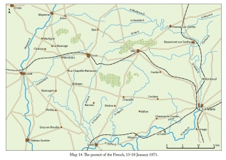 The Campaign on the Loire, 1870-1871 : Orleans and Le Mans - click to enlarge The Campaign on the Loire, 1870-1871 : Orleans and Le Mans