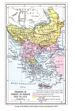 The Serbian Army in the Wars for Independence Against Turkey 1876-1878 - click to enlarge The Serbian Army in the Wars for Independence Against Turkey 1876-1878