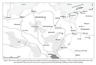 Escape from Berlin : The Incredible Journey of the Latvian 15th SS Janums Battle Group April 1945 - click to enlarge Escape from Berlin : The Incredible Journey of the Latvian 15th SS Janums Battle Group April 1945