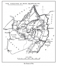 The Battle of Spicheren August 6th 1870 - click to enlarge The Battle of Spicheren August 6th 1870