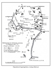 The Battle of Spicheren August 6th 1870 - click to enlarge The Battle of Spicheren August 6th 1870