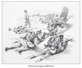 The Battle of Woerth August 6th 1870 - click to enlarge The Battle of Woerth August 6th 1870
