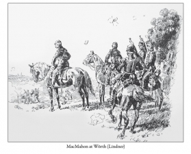 The Battle of Woerth August 6th 1870 - click to enlarge The Battle of Woerth August 6th 1870