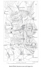 The Battle of Woerth August 6th 1870 - click to enlarge The Battle of Woerth August 6th 1870