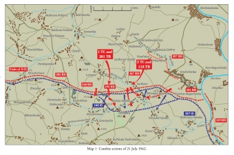 Confronting Case Blue : Briansk Front's Attempt to Derail the German Drive to the Caucasus July 1942 - click to enlarge Confronting Case Blue : Briansk Front's Attempt to Derail the German Drive to the Caucasus July 1942
