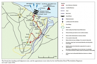 Action Rear : Voices of the 2nd Battalion The Royal Warwickshire Regiment: D-Day and Normandy Campaign 1944 - click to enlarge Action Rear : Voices of the 2nd Battalion The Royal Warwickshire Regiment: D-Day and Normandy Campaign 1944