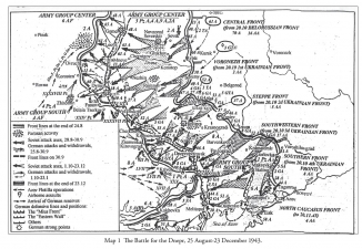 The Battle of the Dnepr : The Red Army's Forcing of the East Wall, September-December 1943