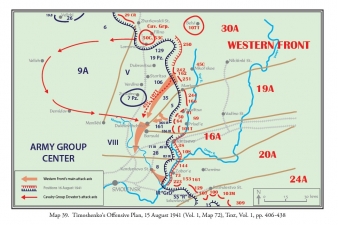Barbarossa Derailed The Battle for Smolensk 10 July-10 September 1941 Volume 4 : Atlas - click to enlarge Barbarossa Derailed The Battle for Smolensk 10 July-10 September 1941 Volume 4 : Atlas