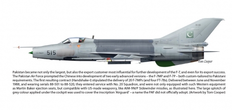 China's Fighter for the World Volume 2 : The F-7/FT-7 Family, Volume 2: World-Wide Service - click to enlarge China's Fighter for the World Volume 2 : The F-7/FT-7 Family, Volume 2: World-Wide Service