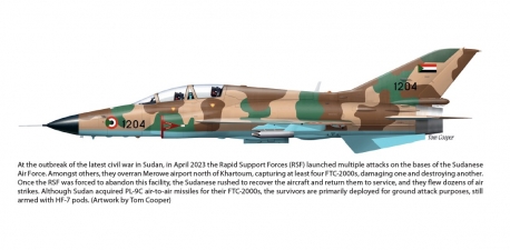 China's Fighter for the World Volume 2 : The F-7/FT-7 Family, Volume 2: World-Wide Service - click to enlarge China's Fighter for the World Volume 2 : The F-7/FT-7 Family, Volume 2: World-Wide Service