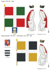 French Infantry during the Seven Years War 1756-1763 Volume 2 : Part One: French Regiments No.1 to No.74