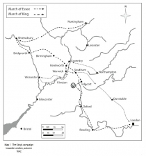 Garrisons and Garrison Warfare in the British Civil Wars, 1638-1653 - click to enlarge Garrisons and Garrison Warfare in the British Civil Wars, 1638-1653
