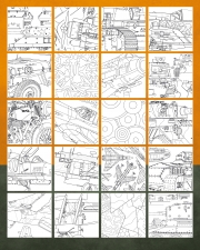 Aircraft & Armour Colouring Book - click to enlarge Aircraft & Armour Colouring Book