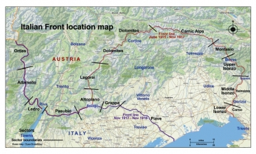 Thunder in the Mountains : The First World War on the Italian Front - click to enlarge Thunder in the Mountains : The First World War on the Italian Front