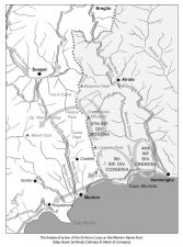 The Italian Army in the Battle of the Alps 1940 - click to enlarge The Italian Army in the Battle of the Alps 1940