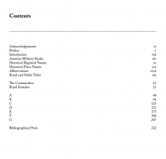 Generals in White Volume 1 : Austrian Generals of the French Revolutionary and Napoleonic Wars, 1792-1815