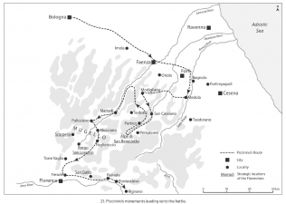 The Battle of Anghiari, 29 June, 1440 : The Battle for the Control of Tuscany in Fifteenth Century Italy - click to enlarge The Battle of Anghiari, 29 June, 1440 : The Battle for the Control of Tuscany in Fifteenth Century Italy