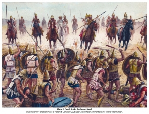 Chaironeia 338 BCE : The Fall of Greece - click to enlarge Chaironeia 338 BCE : The Fall of Greece