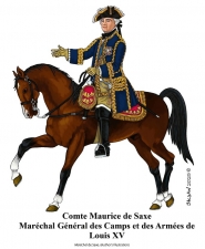 The French Army in the War of the Austrian Succession 1740-1748 Volume 1 : General Command and Organisation, Maison du Roi, Uniforms, and Colours