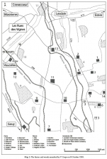 From the Hindenburg to the Hermann : British Third and Fourth Armies Operations; 27 September to 16 October 1918 - click to enlarge From the Hindenburg to the Hermann : British Third and Fourth Armies Operations; 27 September to 16 October 1918
