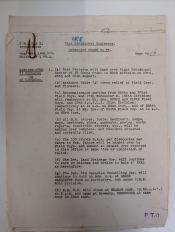 Original First World War Orders Relating to the 31st Division and Divisional Engineers, 1918 : Original First World War typescript orders Original First World War Orders Relating to the 31st Division and Divisional Engineers, 1918 : Original First World War typescript orders