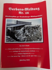 Barbara-Meldung Nr. 46 : Mitteilungsblatt zur Brandenburger Militärgeschichte Barbara-Meldung Nr. 46 : Mitteilungsblatt zur Brandenburger Militärgeschichte