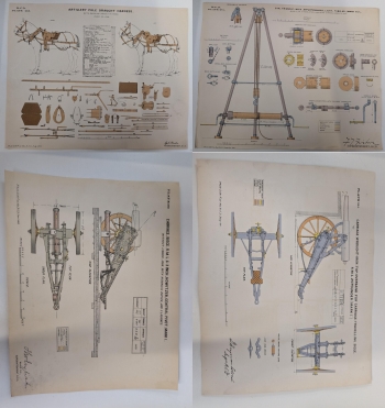 Collection of Military Scale Drawings (100+ Plates) : Royal Engineers & Artillery Technical Drawings – 19th–Early 20th Century Collection of Military Scale Drawings (100+ Plates) : Royal Engineers & Artillery Technical Drawings – 19th–Early 20th Century