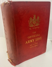 The Official Army List : For the Quarter Ending 31st March, 1906 - click to enlarge The Official Army List : For the Quarter Ending 31st March, 1906