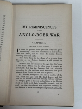 My Reminiscences of the Anglo-Boer War - click to enlarge My Reminiscences of the Anglo-Boer War