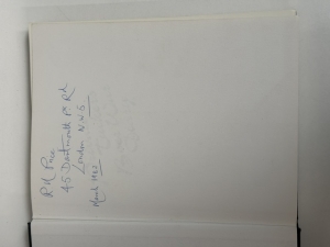 Private Tucker's Boer War Diary - click to enlarge Private Tucker's Boer War Diary