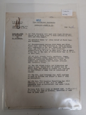 Original First World War Orders Relating to the 31st Division and Divisional Engineers, 1918 : Original First World War typescript orders - click to enlarge Original First World War Orders Relating to the 31st Division and Divisional Engineers, 1918 : Original First World War typescript orders